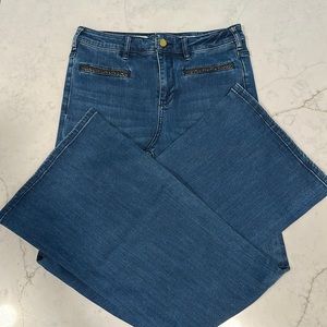 Pilcro Wide Leg Jeans